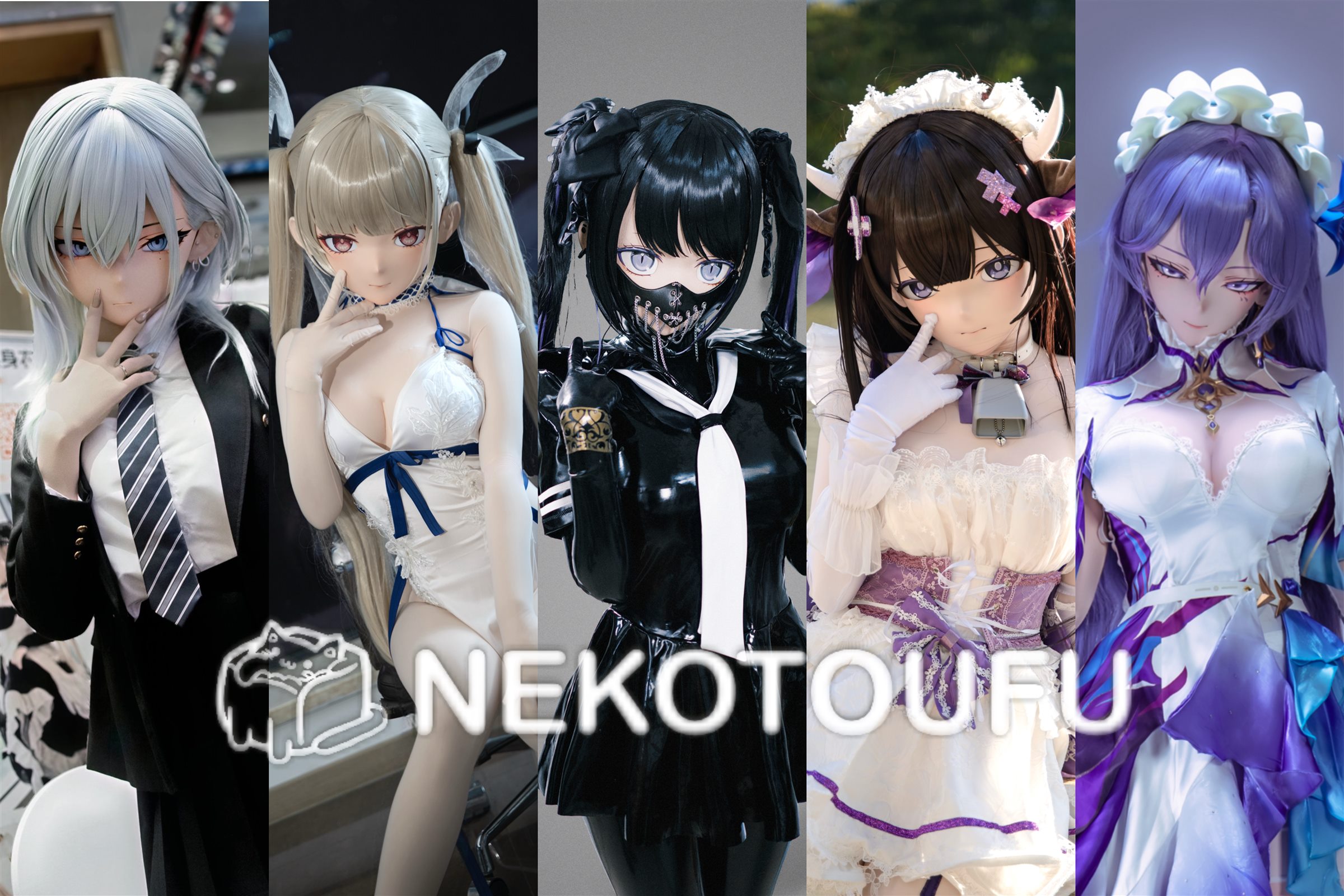 NEKOTOUFU 五位角色造型展示